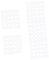 JECOMPRIS 5sets Clear Plastic Replacement Washers Flat Gaskets for Shower Door Handles and Towel Bars Easy to Install Flexible Design for Reliable Performance 50pcs*5