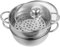 TIDTALEO Vaporera Inoxidable Olla para Sopa y Leche Diseño Resistente Gran Capacidad Utensilios de Cocina para Cocción al Vapor 1 Pieza