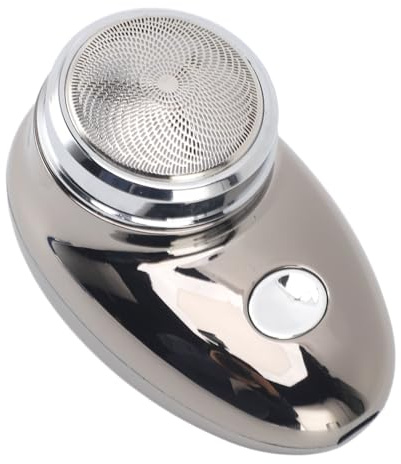 TOPINCN Bartschneider, Professioneller Elektrischer Friseur-Haarschneider mit Bienenstock-Netz-Design für Schnelle Rasur, Wiederaufladbar über USB, Tragbar für Zuhause, Reisen, Salon (Galvanik grau)