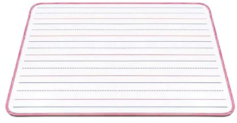 Whiteboard, doppelseitig, liniert, trocken abwischbar, kleine Whiteboards, Bildung, Lehrerbedarf für Kinder, doppelseitige Whiteboards mit Linien für die Schule