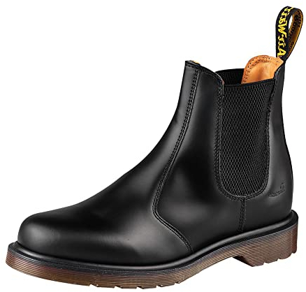 Dr. Martens 2976 Smooth Chelsea, Anfibi Uomo, Nero, 45 EU confezione da 2