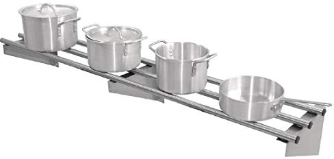 Vogue CD552 Edelstahl Wandregal