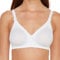 Susa Damen Ohne 9763 Bügelloser BH, Weiß (Weiß 003), 90F EU