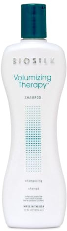 BioSilk Volumizing Therapy Shampoo, Gently Cleanses, Moisturizes & Builds Hair Body & Shine, Sulfate, Paraben & Cruelty-Free, 12 Oz