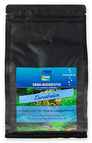 DRAK-Aquaristik Duradrakon Aufhärtesalz 1.000 g Boxpack