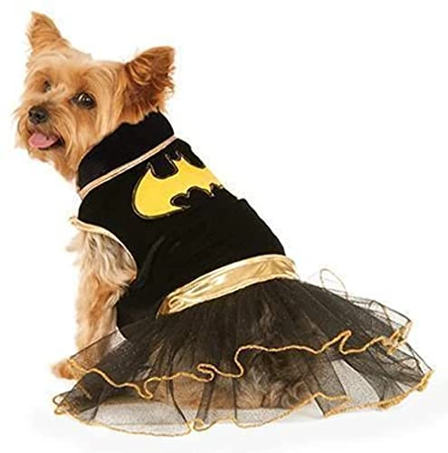 DC Comics Superheroes: Batgirl Pet Costume for Dogs or Cats by Rubies, XL
