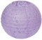Dazone 10 Stück Papier Laterne Lampion rund Papierlampen Lampenschirm für Hochzeit Kirche Garten Party Dekoration Ballform (12 (30cm), Lila)