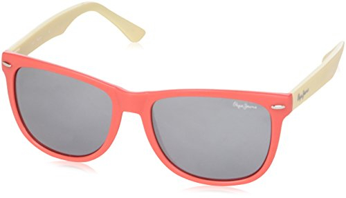 Lunettes de soleil Unisexe Pepe Jeans PJ7049C2357 Blanc Corail (ø 57 mm)