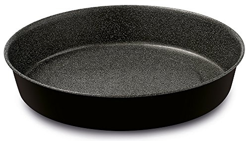 Guardini, Blackstone, Tartera, 28 cm. Material: Acero con revestimiento antiadherente, Color negro black-stone, Metal, gris