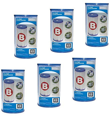 Intex – 6 Cartuchos de filtrado 'B'