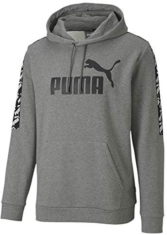 PUMA Amplified Training Men's Hoodie Medium Gray Heather AS