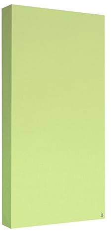 Addictive Sound Akustikpaneele Premium - Akustikplatten und Schallabsorber - Acoustic Panel und Absorber - Akustikpaneel mit den Maßen 100x50x11 cm - Akustikelemente - Lime