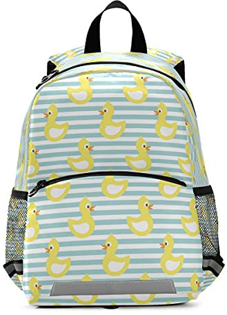 Kinder Rucksack Enten Schwimmen Kindergarten Schultasche für Kleinkind Mädchen Jungen