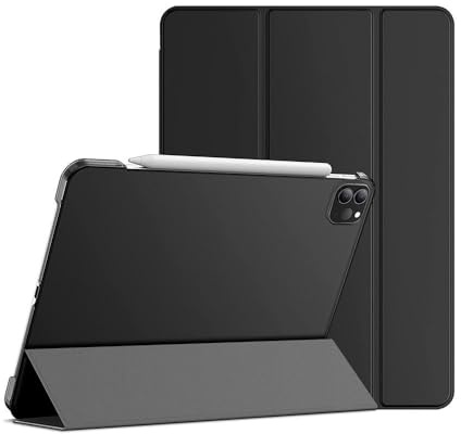 Funda Smart Cover iPad Pro 12.9 Pulgadas (2021/2022) Negro con solapa con soporte
