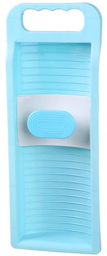DOITOOL Tabla De Lavar Para Lavar a Mano La Ropa Tabla De Portátil De Plástico Con Mango Colgante 18.89 X 7.08 X 2.75 in Para Viajes Lavandería Y Uso En Casa