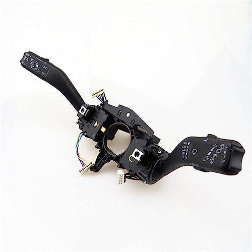 ANram Auto-Blinkerschalter für VW Golf Scirocco Caddy Touran 5K0 953 513S,Scheinwerfer Dimmer Wischerschalter Hebel Autoanzeige Blinker Lichtschalter Autozubehör.