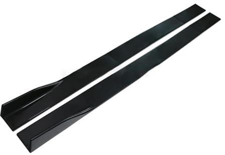Voiture Marchepied Latéral Extension Jupe Latérale Universelle 2m/2.2m 6 Pièces Plaque À Bascule Séparateur Lèvre Panneaux Latéraux Bosse Lèvre Becquet Jupe Marche Latérale Tabliers Winglet (Size : 2