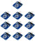 Lot de 10 modules de capteur tactile capacitif TTP223B - Module d'interrupteur tactile capacitif numérique compatible avec Arduino