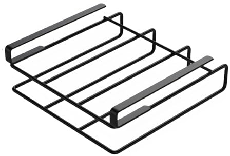 Sghtil Organisateur de planche à découper, support de planche à découper sous l'armoire, étagère à suspendre pour le plateau de service, étagère de cuisine en acier inoxydable pour organiser les