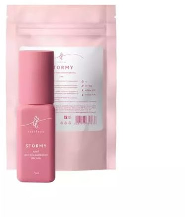 Lashfeya Stormi 7ml | Colla per Extension Ciglia Be Perfect | Adesione Veloce 1sec.| Durata 8 Settimane | Fumi Minimi | Liquida | Temp 18-28°C | Umidità 35-75% | per One to One e Volume