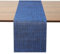 Myir JUN Tischläufer, Tischläufer Modern Tischläufer Abwaschbar Tischläufer Outdoor Wärmeisoliertes PVC für Häuser Restaurants Hotels 40 x 240 cm (Blau 2)