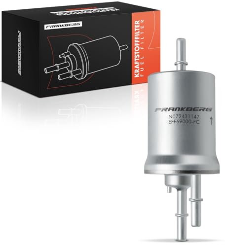 Frankberg Kraftstofffilter Benzinfilter Kompatibel mit A1 8X1 8XK A3 8P1 8P7 X-Bow Altea 5P1 Fabia II 542 545 Golf V 1K1 P.a.s.s.a.t 362 Replace# 0450905959