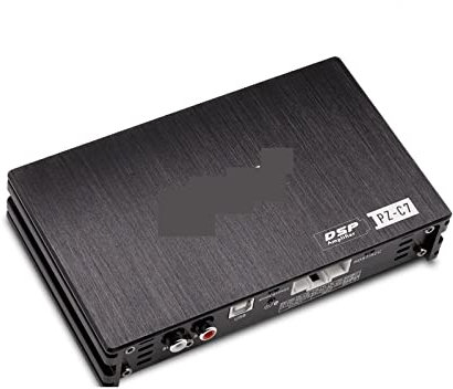 QZCX 4X150W Auto-DSP-Verstärker mit Software-App Autoradio-Sound-Upgrade digitaler Signalprozessor