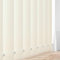 Made to Measure Waterproof Vertical Blinds Slats - PVC Fabric Blackout Replacement Louvres 3.5 (89mm) Wide - Aqualush Cream- With Hangers, Weight & Chains Or Chainless Weights - Easy Fit (Cream)