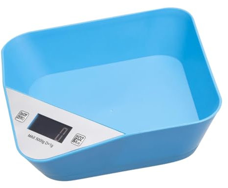 Zerodeko Báscula De Cocina De Color Báscula Digital Para Alimentos Para Para Hornear Alimentos Cocina De Pesaje Electrónica Bandeja