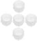 Veemoon 5pcs Washing Machine Water Inlet Valve Filter Screens Extended Plastic Strainer for Inlet Hose Protection Replacement Parts for Washing Machine Prevents Clogs and Blockages