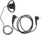 Kueohse 2 pin esteso a forma di D clip orecchio Ptt auricolare auricolare microfono per radio a 2 vie Gp88S Gp300 Gp68 Gp2000 Gp88 Gp3188 Cp040 Cp1200 A8 A6 A10 A12