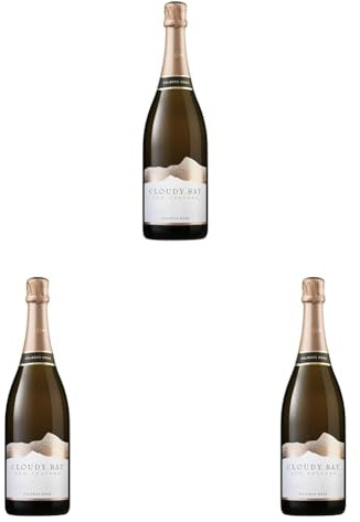 Cloudy Bay Pelorus Rosé, Marlborough New Zealand, 75 cl (Pack of 3)
