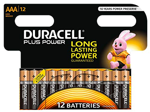 Duracell Plus - Batterie AAA (confezione da 12)