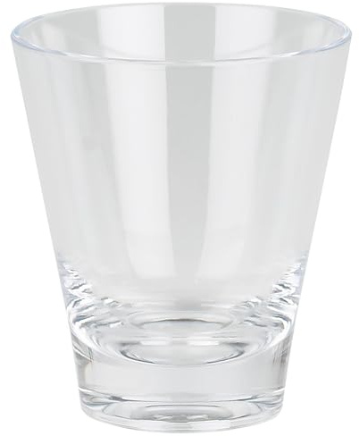 Spirella Zahnputzbecher Zahnbürstenhalter Max 8,5x14,5 cm Acryl - Transparent