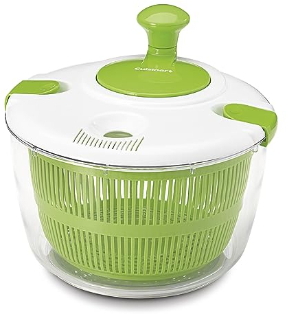 Cuisinart ctg-00-sas centrifuga per insalata, verde e bianco