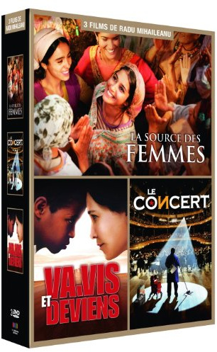 Coffret radu mihaileanu 3 films : la source des femmes ; le concert ; va, vis et deviens [FR Import]