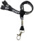 Customcard ltd. Lanyards, bedruckt („Staff“, „Visitor“ oder gepunktet) - StaffBlack