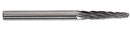 Sealey MCB004 Micro Carbide Burr Ball Nose Taper 3mm Pack of 3