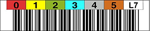 LTO 7 Label horizontal Nummernkreis 000600 - 000699