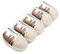 5-Pack Alpaka Wolle Natur Weiss 100% Baby Alpaka 5x50g