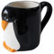 Crockery Critters Mug from Deluxebase – Penguin Mug, Hand-Painted Animal Shaped Mug for Tea or Coffee. Fun Novelty Gift for Adults or Kids, Ceramic Home Ware & Cute Kitchen Accessories.