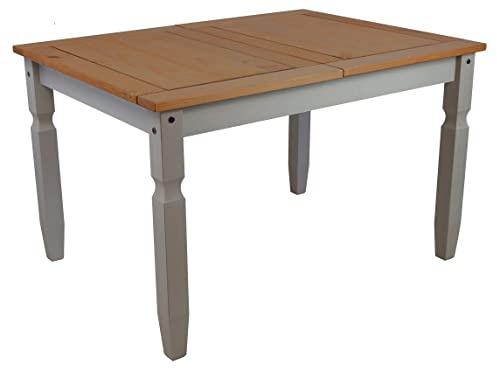 Corona Grey Wax 4'0 Dining Table