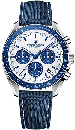 Pagani Design 1701 V3 Cronografo da uomo Quadrante al quarzo 40mm Movimento VK63 Orologio da uomo in acciaio inox a specchio zaffiro Orologio sportivo resistente all'acqua 100 metri