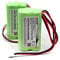 YUTSUJO (2er-Pack) 4,8 V AA1800 mAh NI-MH Akku Pack Ersatz für OSI OSA126 OSA-126 Notlicht und Solarlichtbatterien
