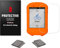 Chooee 4D Silicone case for Garmin Edge 530 Anti Drop Protective Cover with Screen Protector Orange