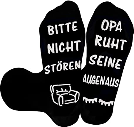 ANOTION Lustige Socken Geburtstagsgeschenk Für Männer Kleine Ostergeschenke Kleine Geschenke Für Männer Mini Geschenke Opa Geschenk Geburtstag Geschenke für Väter