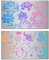 GORGECRAFT 2 Stile Metall Lotus Schablone Blumen Mond Planet Schmetterling Pilz Muster Wiederverwendbare Edelstahl Malvorlage Für Holzschnitzerei Brandmalerei Gravur