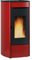 Extraflame 1286251 Marina Idro H13 Wasserführender Pelletofen Stahl Bordeaux/A+
