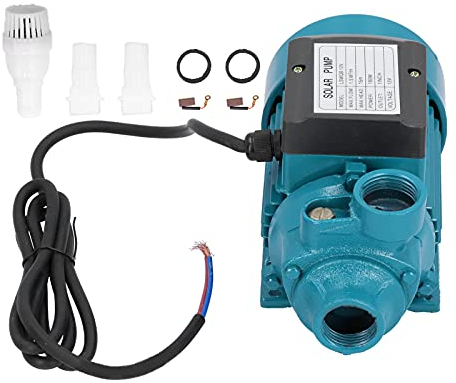 Wasserpumpe, DC 12 V, 180 W, Einstufige Horizontale Mikro-Vortex-Elektropumpe mit Einzelansaugung, Maximaler Durchfluss und 15 M / 49,2 Fuß Entladung, Sumpfpumpen