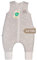DIKOS® Schlafsack mit Füßen Winter 2,5 TOG (Gr. 80) REGENBOGEN grau | Winterschlafsack/Ganzjahres Schlafsack mit Beinen aus 100% Baumwolle – OEKO TEX zertifiziert | Babyschlafsack für Mädchen/Jungen